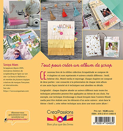 Le livre Mini album de scrapbooking