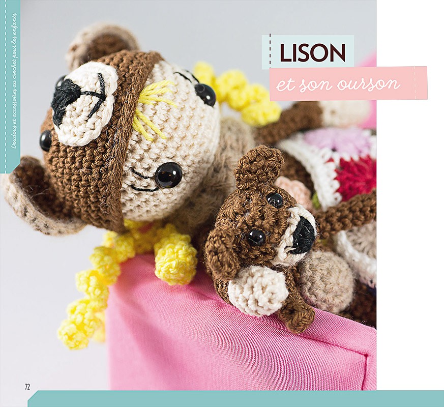 Doudous et accessoires au crochet pour les enfants - Creapassions