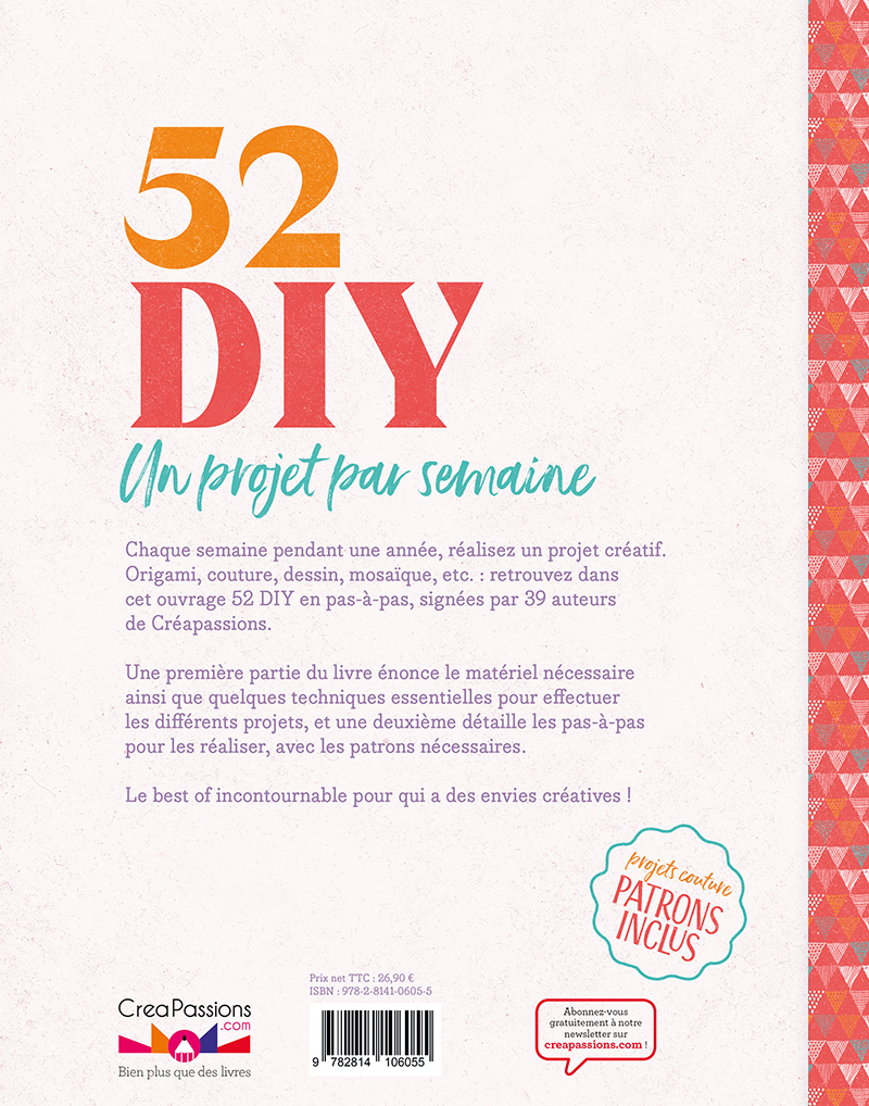 52 DIY : Un projet par semaine pour une année créative 