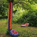 Crochet au jardin & Yarn Bombing