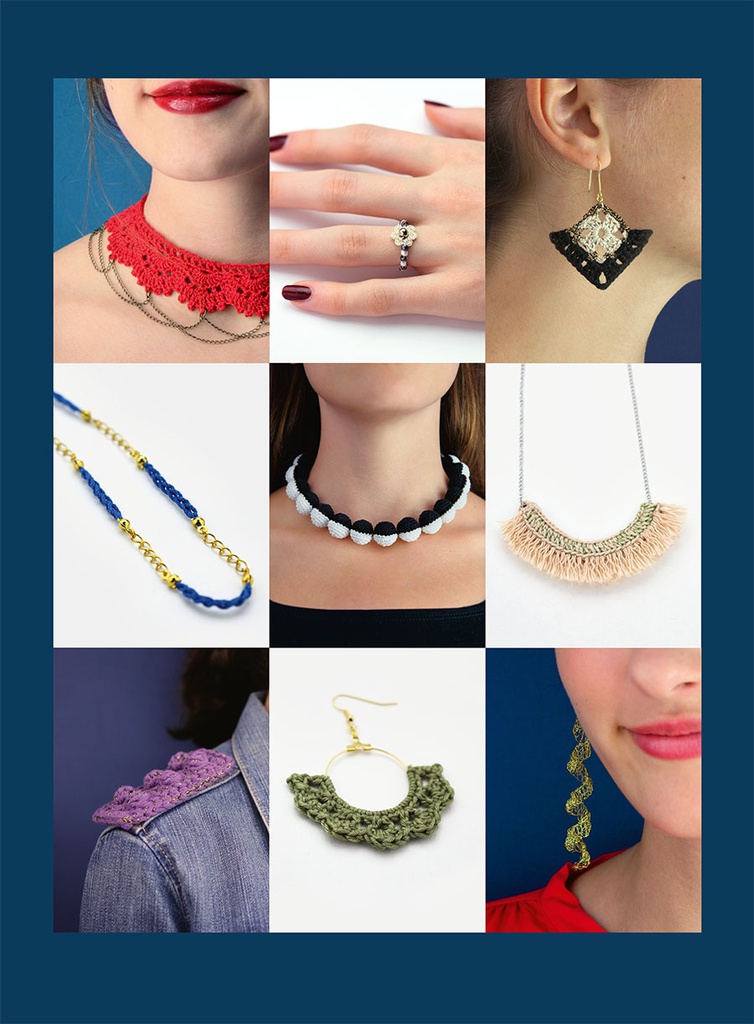 Bijoux au crochet : 30 modèles originaux