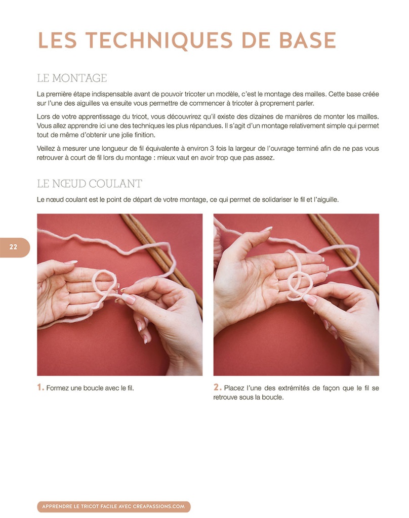 Apprendre le tricot