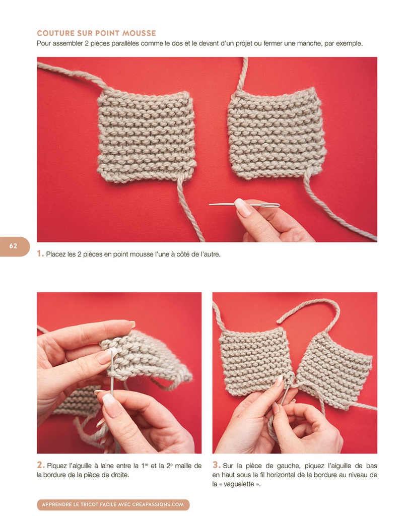 Le tricot pour les Nuls, Poche : Livre sur le tricot, Découvrir les bases  du tricot, S'initier à un loisir créatif tendance grâce à ce livre de  tricot illustré pour débutants 