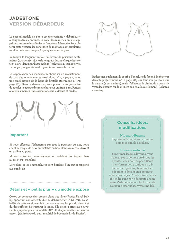 Grains de couture pour femmes et hommes (deuxième édition)