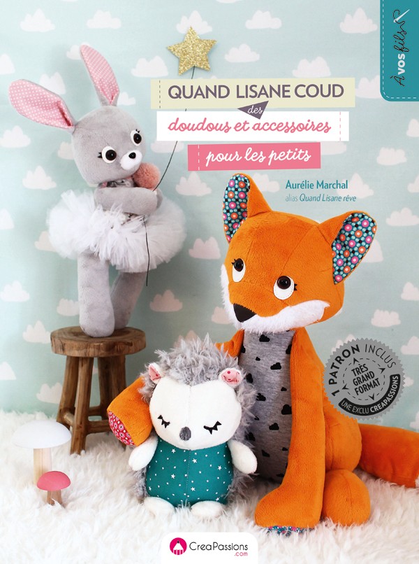 Quand Lisane coud des doudous et accessoires pour bébé