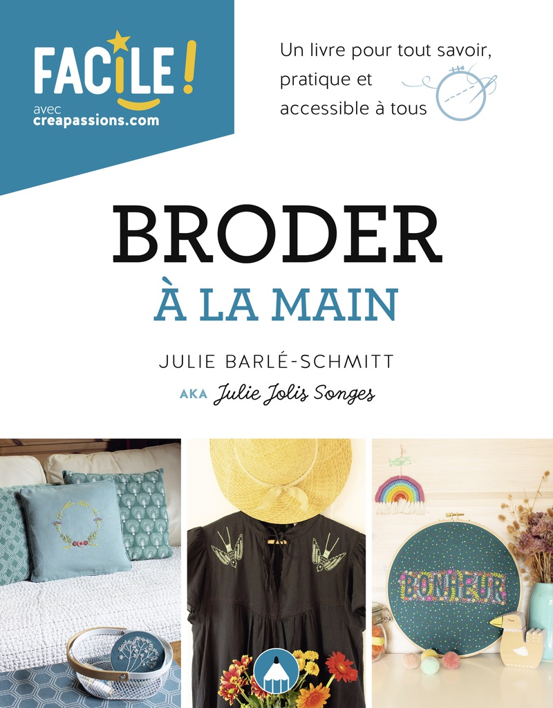 Broder à la main