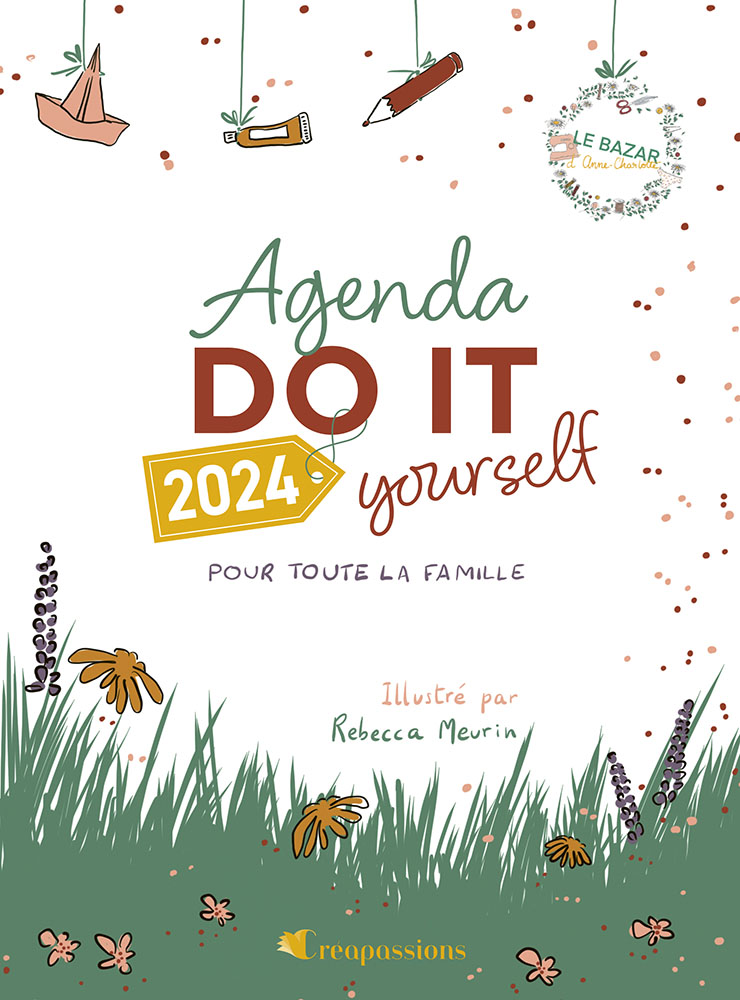 Agenda DIY 2024 pour toute la famille par Le Bazar d'Anne-Charlotte