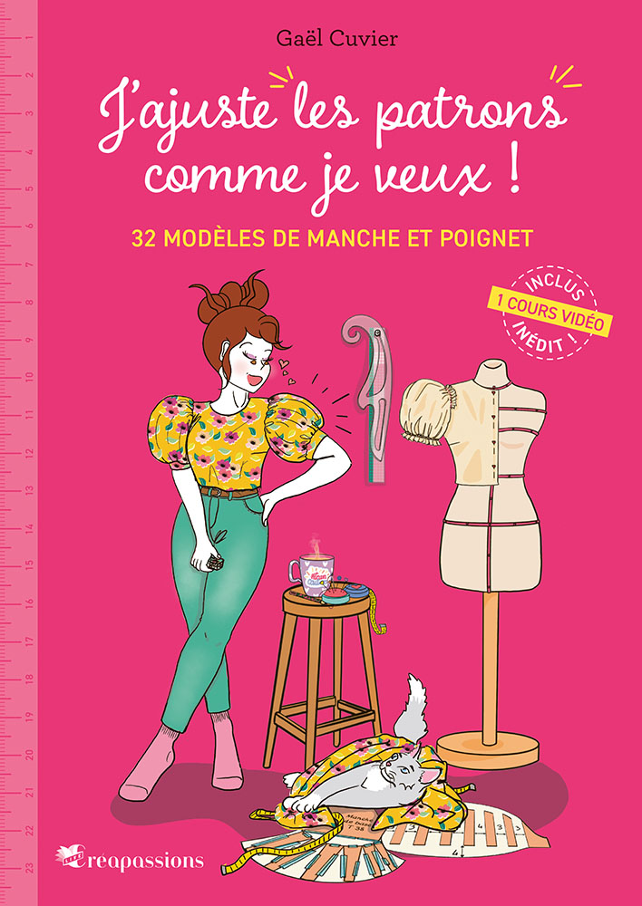 J'ajuste les patrons comme je veux ! Manches et poignets