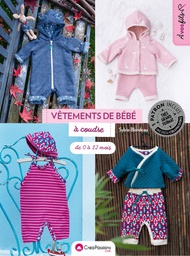 [9782814104846-713] Vêtements de bébé à coudre : de 0 à 12 mois