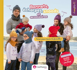 [9782814105096-700] Bonnets, écharpes, snoods et accessoires, Tricot pour toute la famille